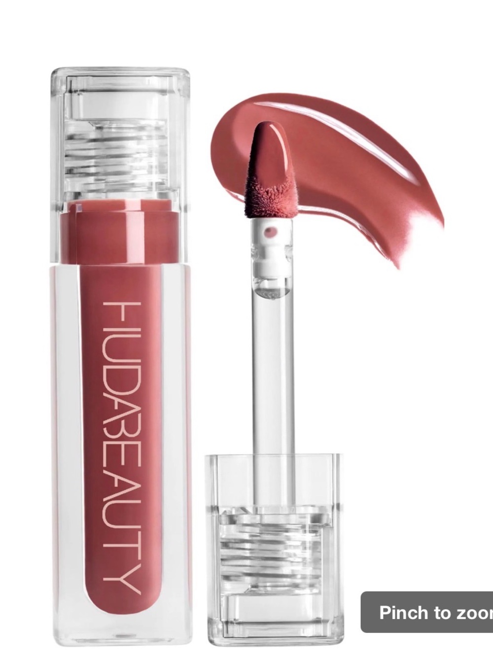 HUDA BEAUTY Liquid FAUX FILLER lipstick - BOMBSHELL